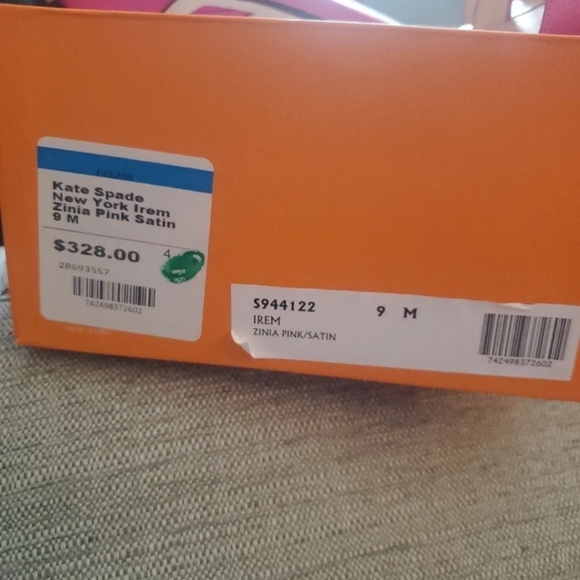 Kate Spade New York Irem Zinia Pink Stain heelMade in Italy Heel height 4inch - Picture 7 of 8